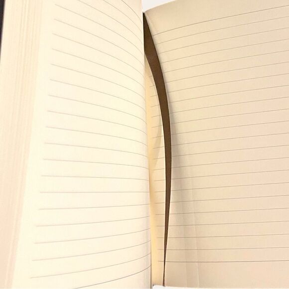 PaperLuxe Abstract Soft Canvas Soft Notes Ribbon Bookmarker Acid-Free Notebook - Picture 7 of 14